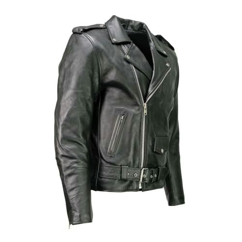 Milwaukee Leather Men's Classic Leather Motorcycle Jacket: $120.86 Milwaukee Leather Men's Classic Leather Motorcycle Jacket: $120.86