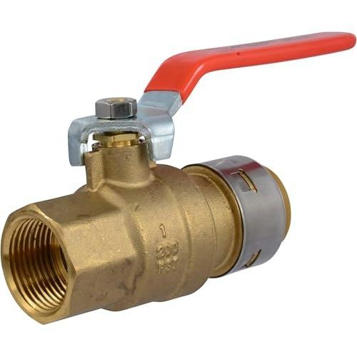 SharkBite Max 1-Inch Push-to-Connect Ball Valve with FNPT Connector: $30.22 SharkBite Max 1-Inch Push-to-Connect Ball Valve with FNPT Connector: $30.22