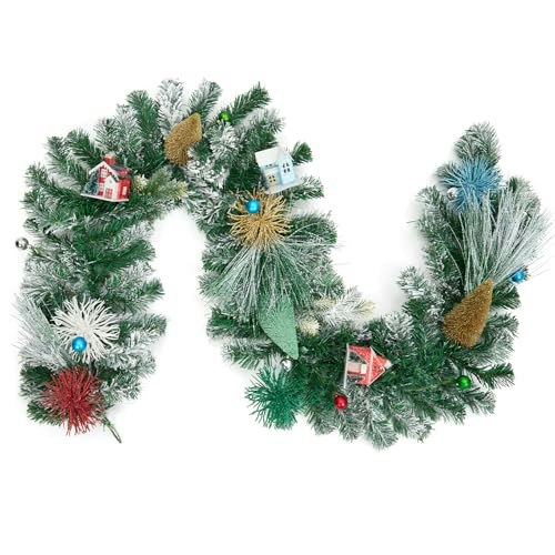 6-Foot Artificial Pine Christmas Mantle Garland: $13.60 6-Foot Artificial Pine Christmas Mantle Garland: $13.60