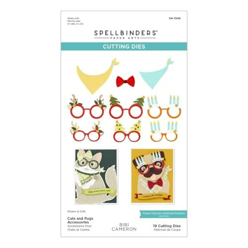 Spellbinders Cats and Pugs Etched Dies: $12.94 Spellbinders Cats and Pugs Etched Dies: $12.94