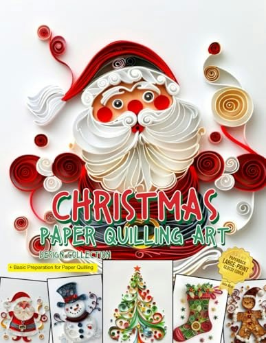 Christmas Paper Quilling Art Design Collection: $14.46 Christmas Paper Quilling Art Design Collection: $14.46