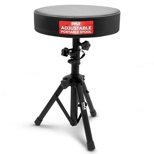 Pyle Rotatable Padded Drum Throne: $46.09 Pyle Rotatable Padded Drum Throne: $46.09