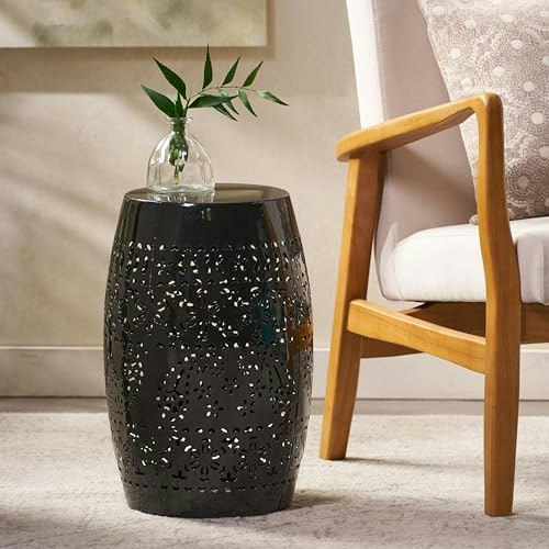 Merax Round Iron Side Table: $67.38 Merax Round Iron Side Table: $67.38