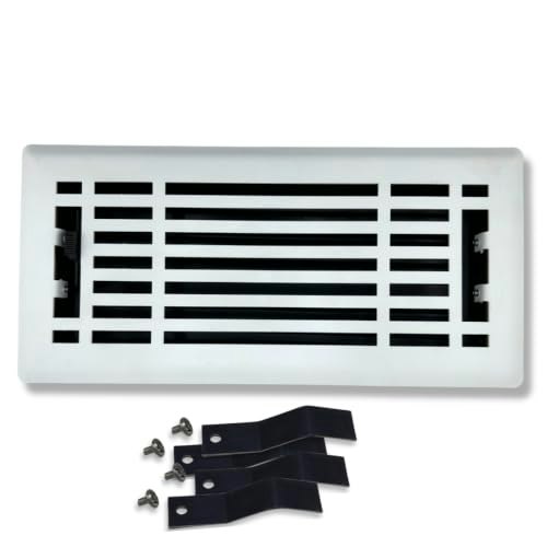 Sierra Grates 4" x 12" Steel Floor Register: $20.98
