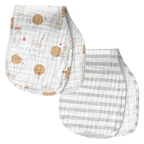 Stephen Joseph Muslin Baby Burp Cloths 2-Pack: $18.50 Stephen Joseph Muslin Baby Burp Cloths 2-Pack: $18.50