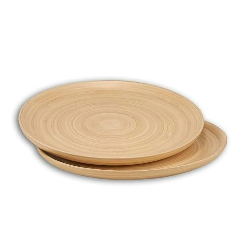 Lexa 12-Inch Bamboo Round Serving Tray 2-Pack: $24.12 Lexa 12-Inch Bamboo Round Serving Tray 2-Pack: $24.12
