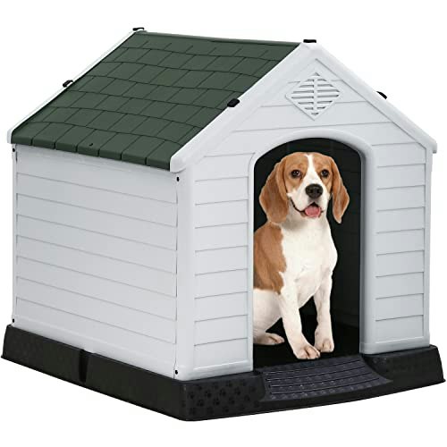 FDW Durable Waterproof Plastic Dog House: $53.99