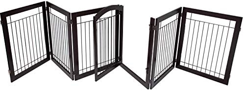 BirdRock Home 6-Panel 30-Inch Indoor Pet Gate: $118.96