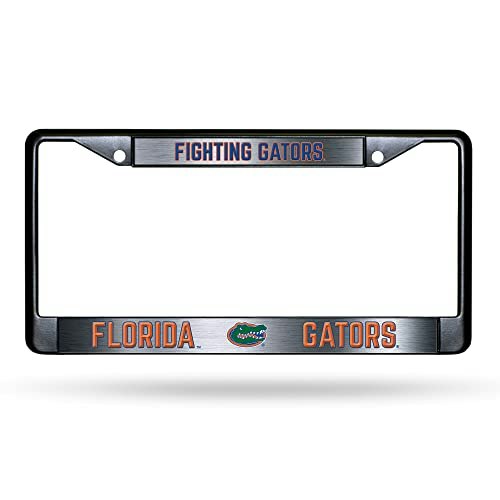 Rico Industries Florida Gators Black Chrome License Plate Frame: $18.39 Rico Industries Florida Gators Black Chrome License Plate Frame: $18.39
