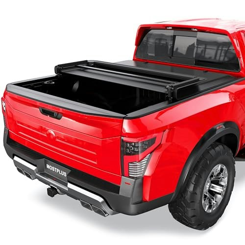 Mostplus 6-Foot Tri-Fold Soft Vinyl Truck Bed Tonneau Cover for Nissan Frontier: $169.99