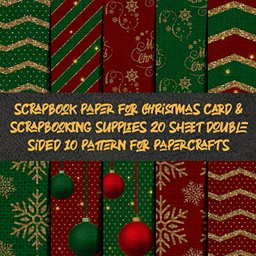 Christmas Decorative Scrapbook Paper 20-Sheet Pack: $9.63 Christmas Decorative Scrapbook Paper 20-Sheet Pack: $9.63