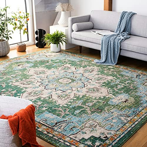 Safavieh Madison Square 10-Foot Traditional Area Rug: $148.99 Safavieh Madison Square 10-Foot Traditional Area Rug: $148.99