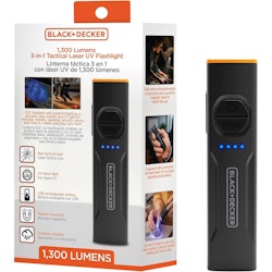Black+Decker Rechargeable 3-in-1 Tactical Flashlight for $30 + free shipping