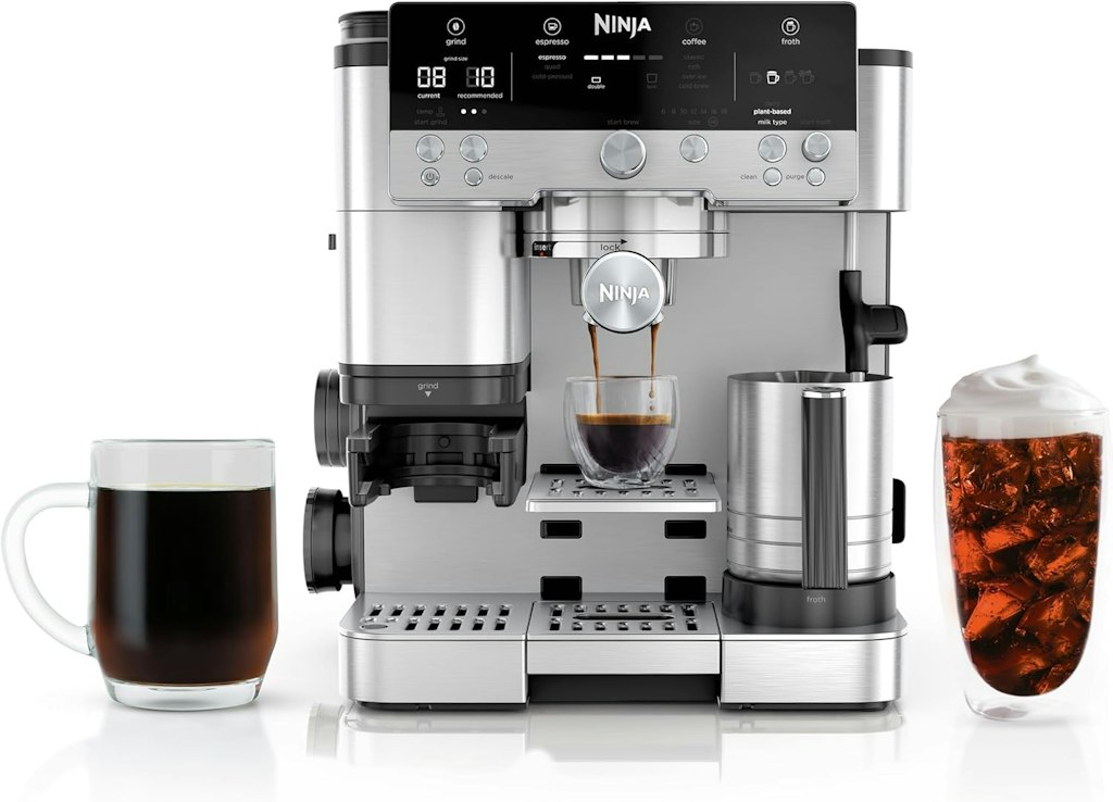 Refurb Ninja Luxe Café Premier Series Espresso Machine: $250