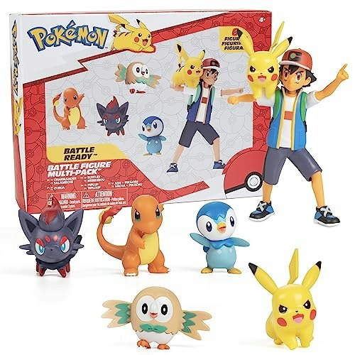 Pokémon Battle Ready Figure Set 6-Pack: $31.25 Pokémon Battle Ready Figure Set 6-Pack: $31.25