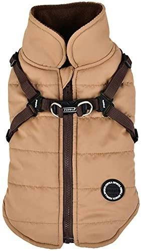 Puppia Mountaineer Winter Dog Coat with Harness: $59.20