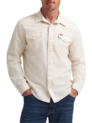 Wrangler Men's Slim Fit Denim Shirt (XXL & 3XL only) for $8 + free shipping w/ $35