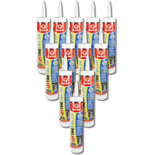 Red Devil Lifetime Ultra Premium Elastomeric Acrylic Latex Sealant 10.1-oz. 12-Pack: $60.67 Red Devil Lifetime Ultra Premium Elastomeric Acrylic Latex Sealant 10.1-oz. 12-Pack: $60.67