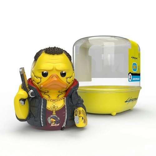Tubbz Cyberpunk 2077 Jackie Welles 3.5-inch Rubber Duck Collectible Figure: $19.16