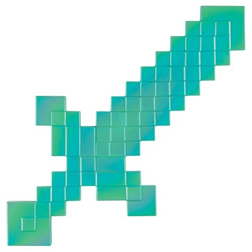 Minecraft Diamond Sword Costume Accessory: $10.50 Minecraft Diamond Sword Costume Accessory: $10.50