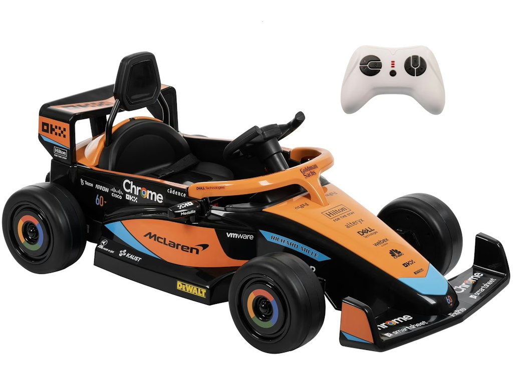 Huffy 12V McLaren Formula 1 Ride-On Car with Remote Control: $156 Huffy 12V McLaren Formula 1 Ride-On Car with Remote Control: $156