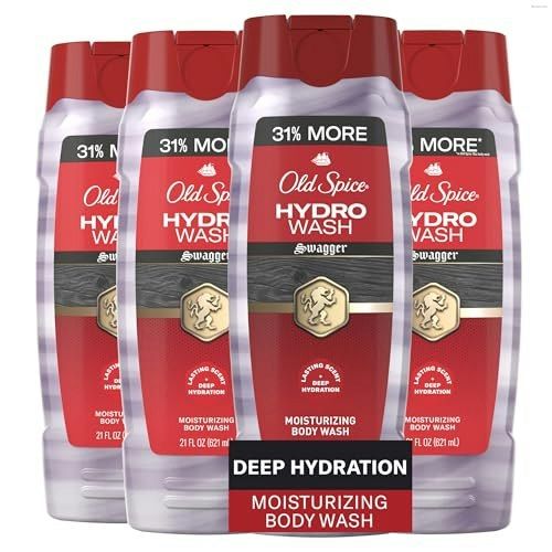 Old Spice Swagger Hydro Body Wash 21-oz. 4-Pack: $28.69