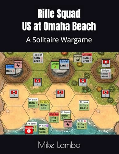 Rifle Squad US at Omaha Beach Solitaire Wargame: $19.02