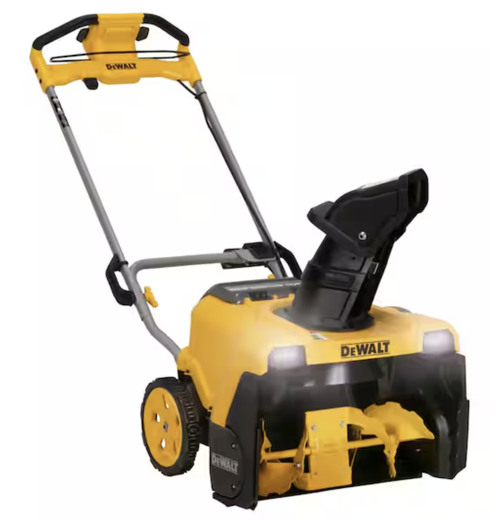 DeWalt FlexVolt 21" Cordless Electric Single-Stage Snow Blower (Tool Only): $679