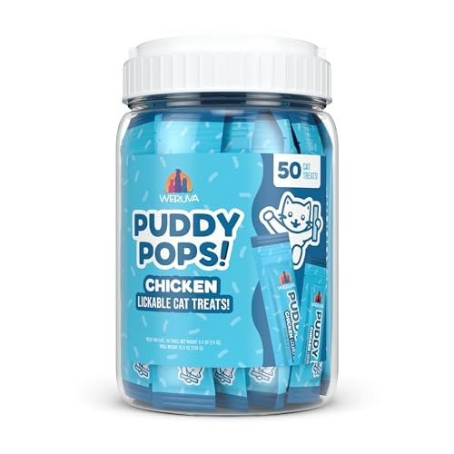 Weruva Puddy Pops Chicken Cat Treats 50-Pack: $34.88 Weruva Puddy Pops Chicken Cat Treats 50-Pack: $34.88