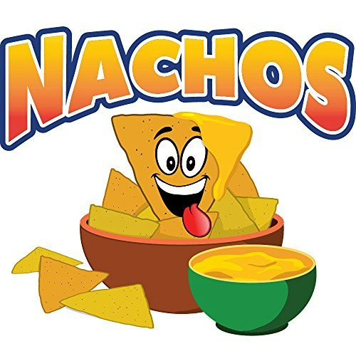 Nachos 36-Inch Concession Sign Decal: $38.99 Nachos 36-Inch Concession Sign Decal: $38.99