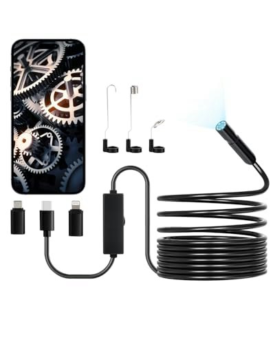 Vevor 16.4-Foot HD Borescope Inspection Camera: $19.71 Vevor 16.4-Foot HD Borescope Inspection Camera: $19.71
