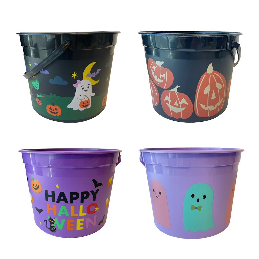 Way To Celebrate Halloween Trick-or-Treat Bucket: 97 cents Way To Celebrate Halloween Trick-or-Treat Bucket: 97 cents