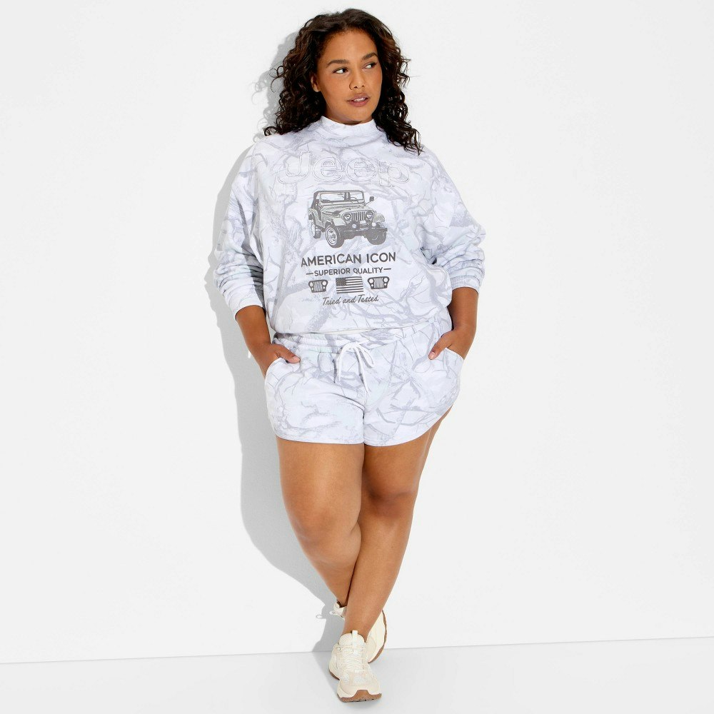 Women's Jeep Fleece Graphic Pullover Sweatshirt: $25 Women's Jeep Fleece Graphic Pullover Sweatshirt: $25