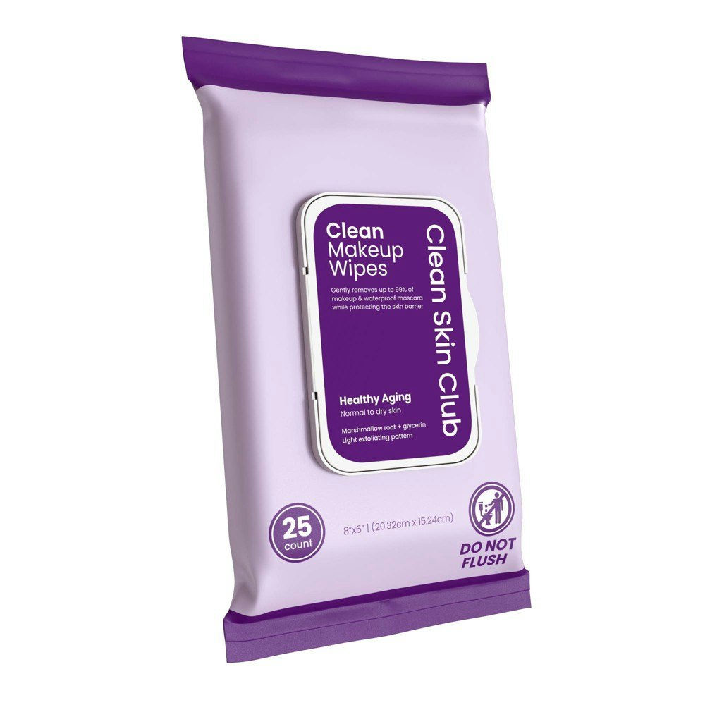 Clean Skin Club Healthy Aging Facial Cleansing Wipes 25-Count: $6.99 Clean Skin Club Healthy Aging Facial Cleansing Wipes 25-Count: $6.99