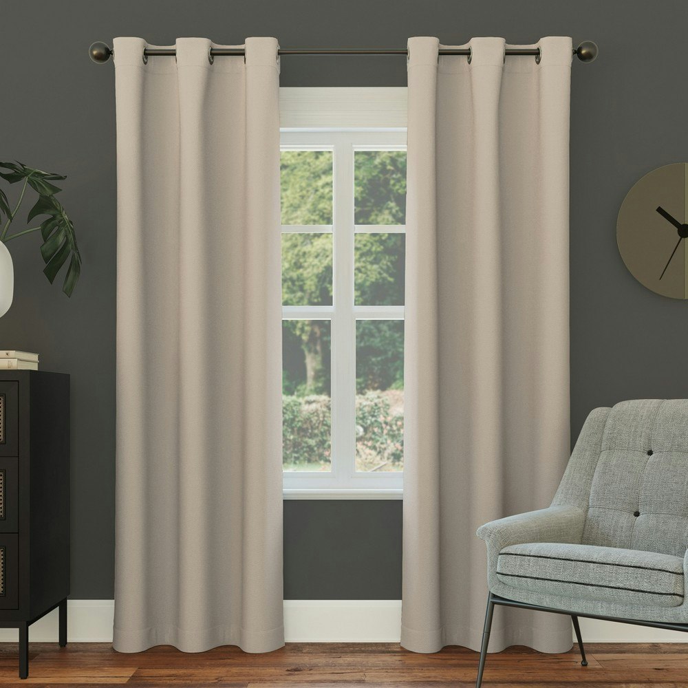 Sun Zero Kenneth 40" x 84" Blackout Grommet Curtain Panel: $10.29 Sun Zero Kenneth 40" x 84" Blackout Grommet Curtain Panel: $10.29