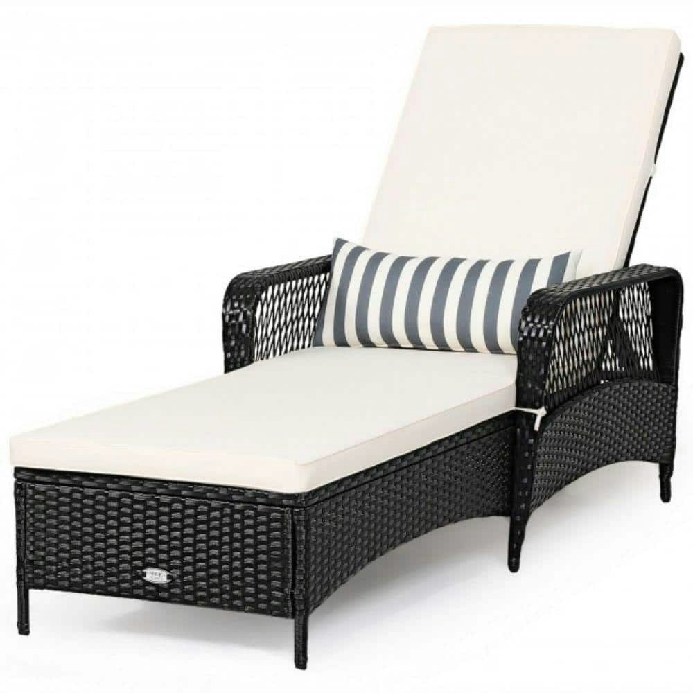 Wicker Outdoor Chaise Lounge Chair: $165.99 Wicker Outdoor Chaise Lounge Chair: $165.99
