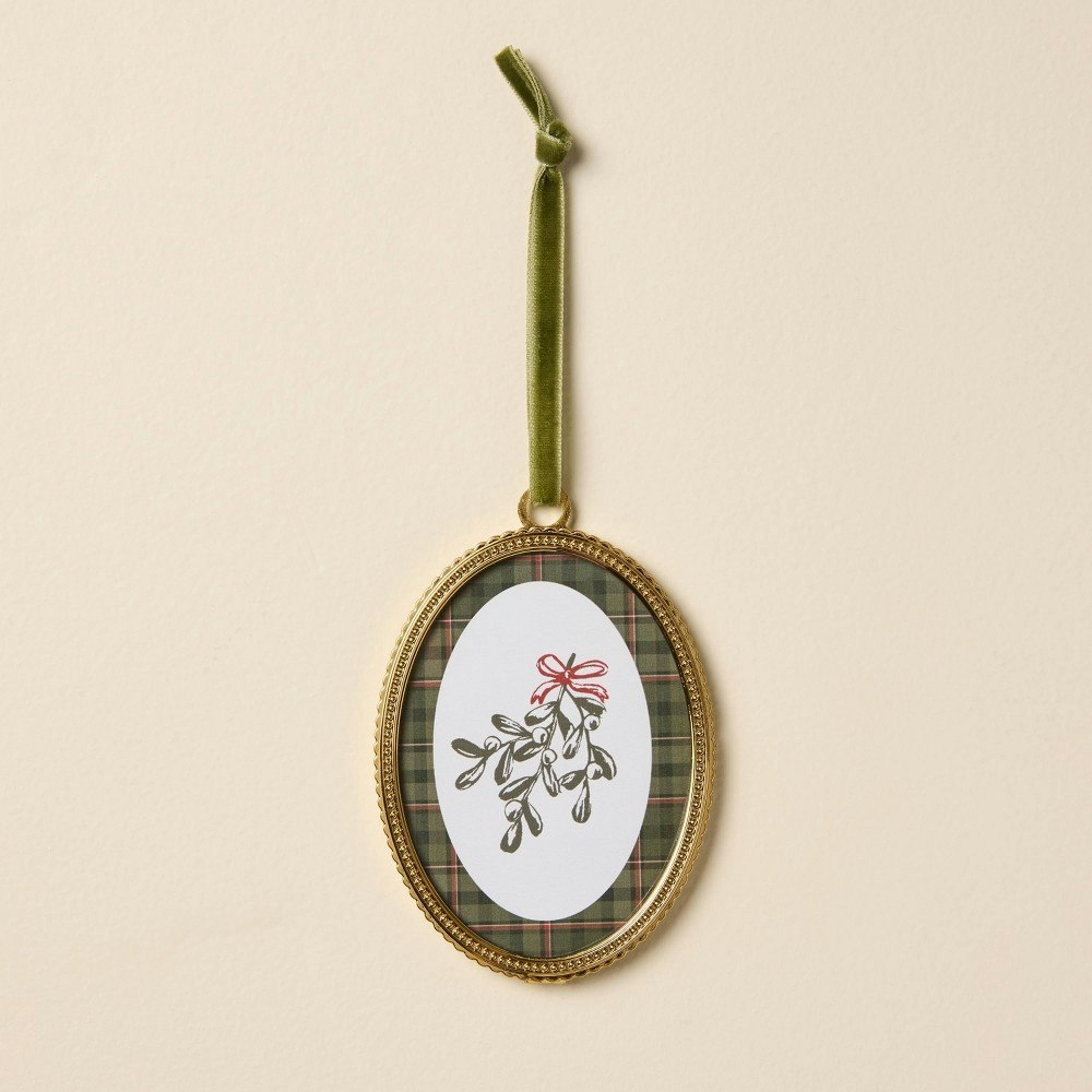 Hearth & Hand with Magnolia Oval Frame Christmas Tree Ornament: $8.99 Hearth & Hand with Magnolia Oval Frame Christmas Tree Ornament: $8.99