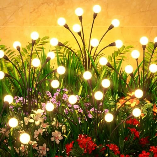 Cnuoky 32 LED Solar Garden Lights 4-Pack: $18.99 Cnuoky 32 LED Solar Garden Lights 4-Pack: $18.99