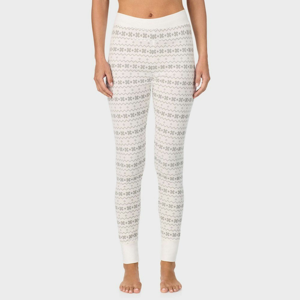 Warm Essentials by Cuddl Duds Women's Waffle Ribbed Leggings: $14.99 Warm Essentials by Cuddl Duds Women's Waffle Ribbed Leggings: $14.99