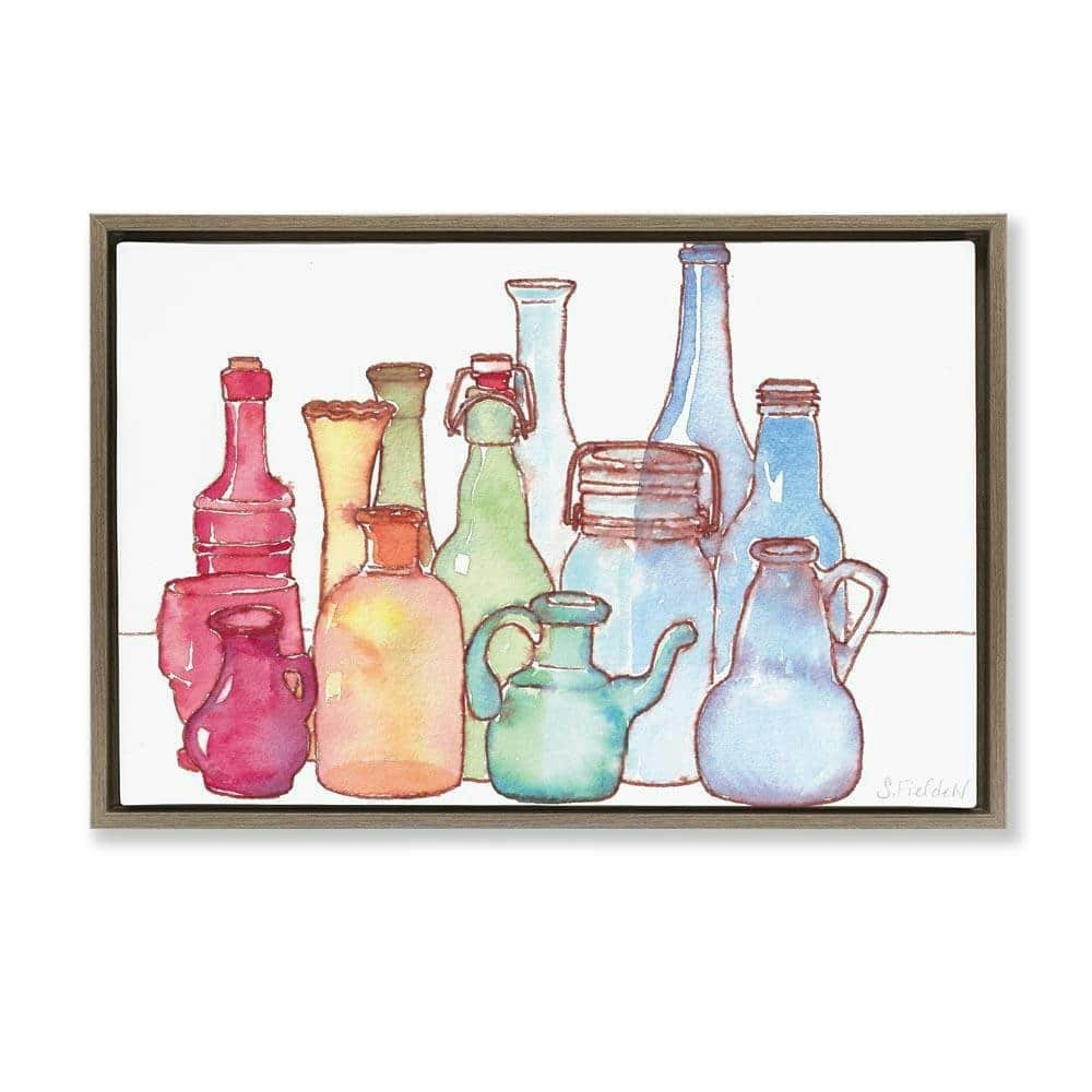 Stephanie Fielden Colorful Vases Abstract Graphic Art Print 21" x 31": $81 Stephanie Fielden Colorful Vases Abstract Graphic Art Print 21" x 31": $81