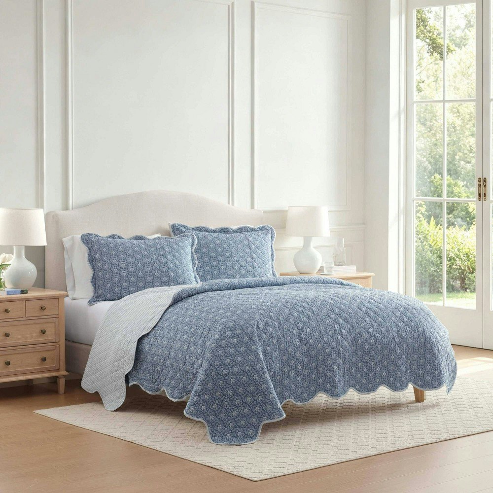 Martha Stewart Kingston Full/Queen Quilt Set: $109.99 Martha Stewart Kingston Full/Queen Quilt Set: $109.99
