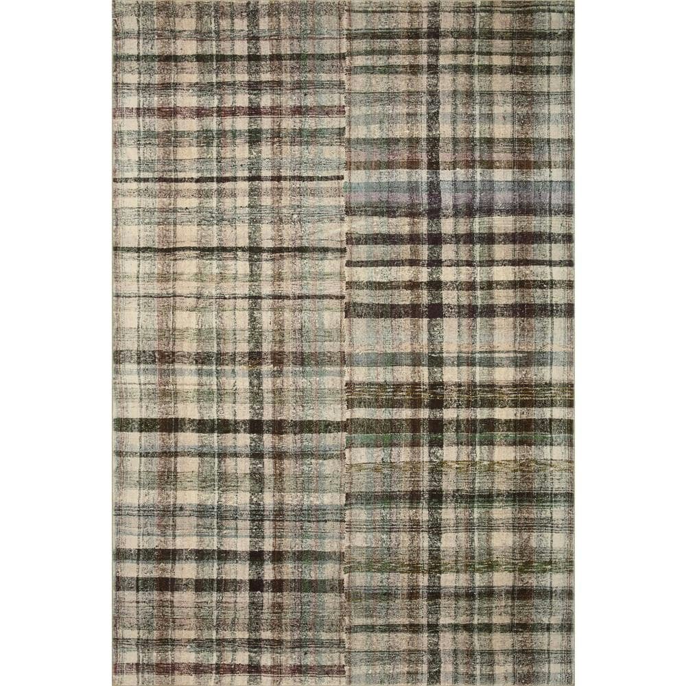 Chris Loves Julia Humphrey 2' x 3.5' Modern Farmhouse Plaid Area Rug: $27.06 Chris Loves Julia Humphrey 2' x 3.5' Modern Farmhouse Plaid Area Rug: $27.06