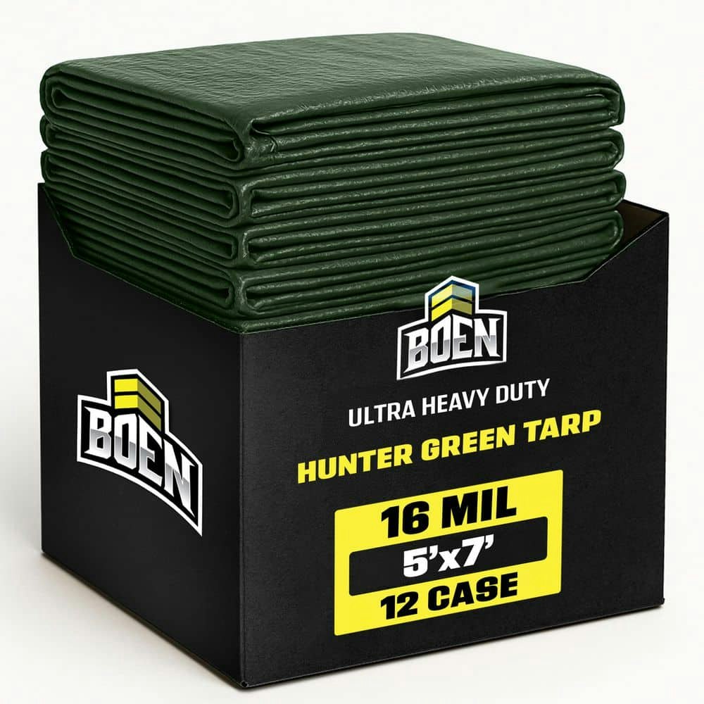 5' x 7' Polyethylene Tarp 12-Pack: $76.49 5' x 7' Polyethylene Tarp 12-Pack: $76.49