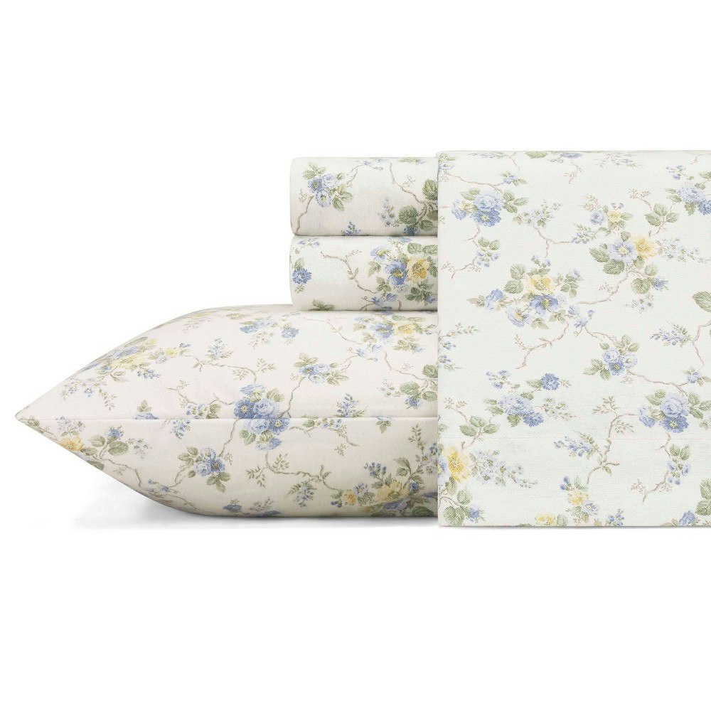 Laura Ashley Twin Flannel Sheet Set: $33.99 Laura Ashley Twin Flannel Sheet Set: $33.99