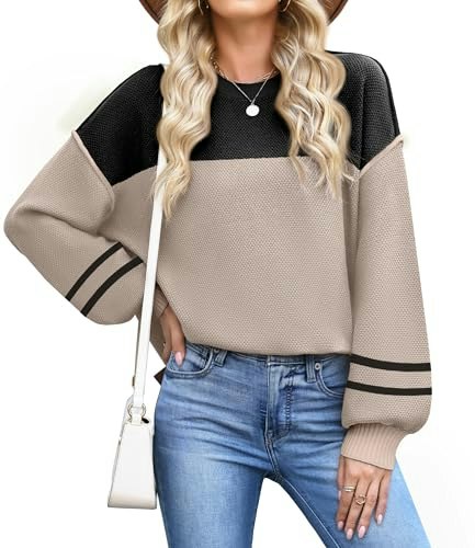 Weaczzy Women's Oversized Sweater: $19.98 Weaczzy Women's Oversized Sweater: $19.98