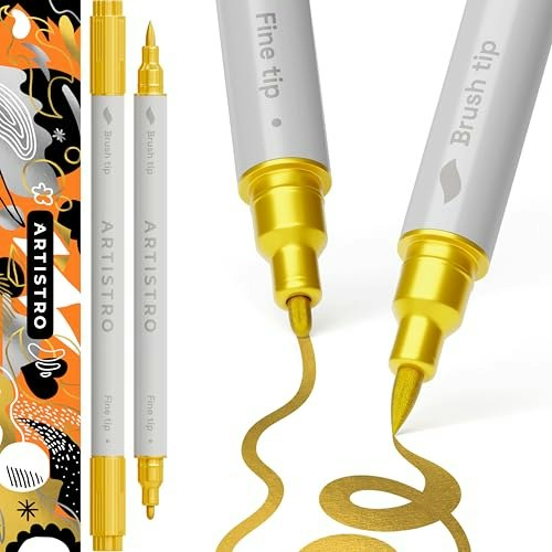 Artistro Dual-Tip Acrylic Paint Pens 2-Pack: $5.59