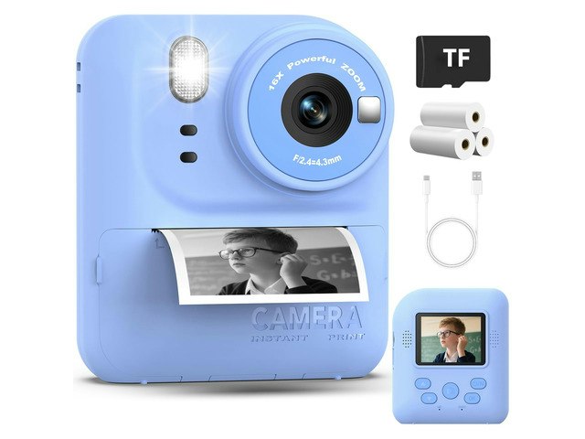 Kids 1080p HD Instant Print Digital Camera: $56.99