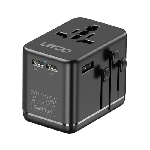 URJD 70W GaN Universal Travel Adapter: $44.99 URJD 70W GaN Universal Travel Adapter: $44.99