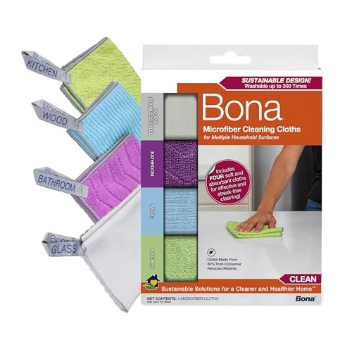 Bona Microfiber Cleaning Cloths Multipack: $12.48 Bona Microfiber Cleaning Cloths Multipack: $12.48