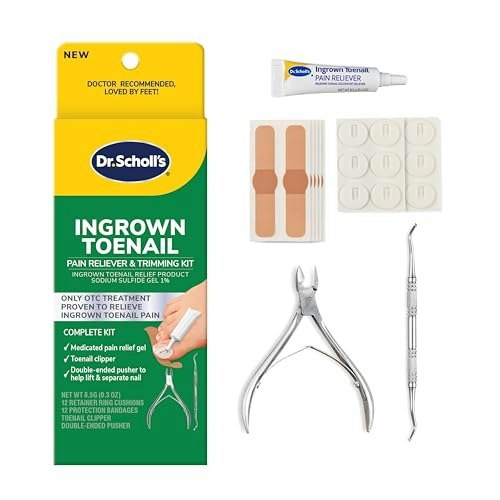 Dr. Scholl's Ingrown Toenail Pain Reliever & Trimming Kit: $10.97 Dr. Scholl's Ingrown Toenail Pain Reliever & Trimming Kit: $10.97